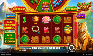 Dragon Tiger - Betting interface with Dragon, Tiger, Tie options
