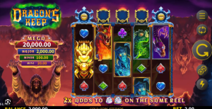 Dragon of Demons - Demon Dragon boss encounter in dark gothic landscape