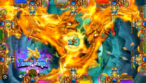 Dragon Fishing II - Great Golden Dragon boss encounter
