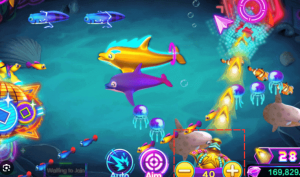 Fishing Disco - Mirror Ball boss encounter with multiplier display