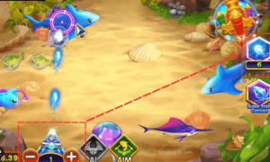 Fishing Yilufa - Fortune Orb activation with laser beam