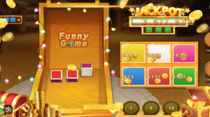 Color Game - Main game screen with colored dice