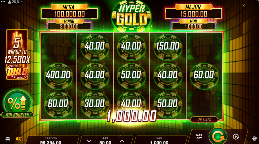 Hyper Gold Link and Win feature screenshot