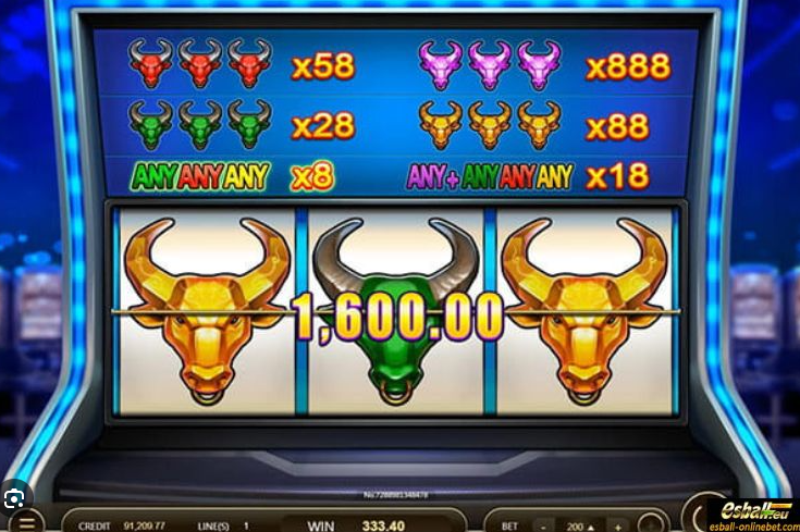 Super Niubi gameplay with golden bull symbol