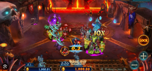 Dragon of Demons - Free spins bonus round with multipliers