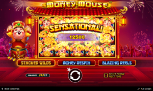 Money Pot Slot - Main game screen with gold and red theme