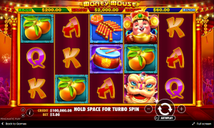 Money Pot Slot - Money Respin feature activated
