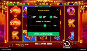 Money Pot Slot - Free Spins round with giant symbols
