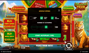 Dragon Tiger - Winning round with card comparison