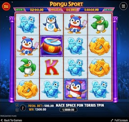Pengu Sport™ - Bonus Blast free spins feature