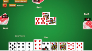 Callbreak Quick - Winning hand with Spades trump