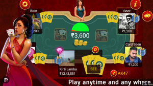 AK47 - Hand with wild cards A,K,4,7 highlighted