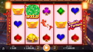 Double Fortune - Split-screen Free Spins round