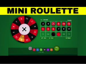 Mini Roulette - Winning spin animation