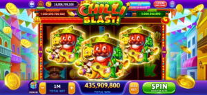 Hot Chilli - Main game screen with Mexican fiesta theme