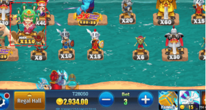 Boom Legend - Main gameplay screen with monster boss battle
