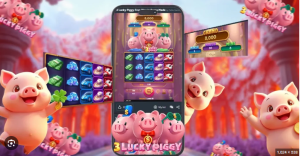 3 Lucky Piggy - Coin Collection mechanic with piggy banks filling up