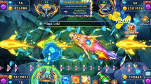 Jackpot Fishing - 3D underwater marine environment with tropical fish