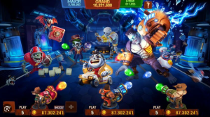 Lightning Fortune Zombie - Freeze Bomb immobilizing zombies